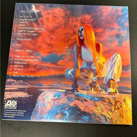Ava Max - Heaven & Hell (Exclusive Transparent Blue Vinyl) - Picture 2 of 2